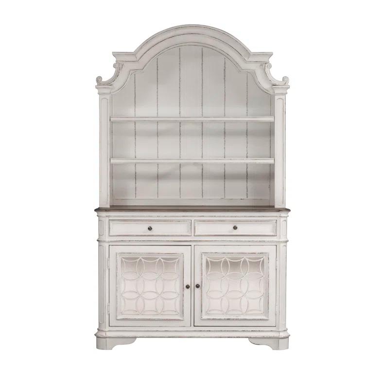 Laurel Foundry Modern Farmhouse® Colchester 56'' Sideboard with Bar Hutch