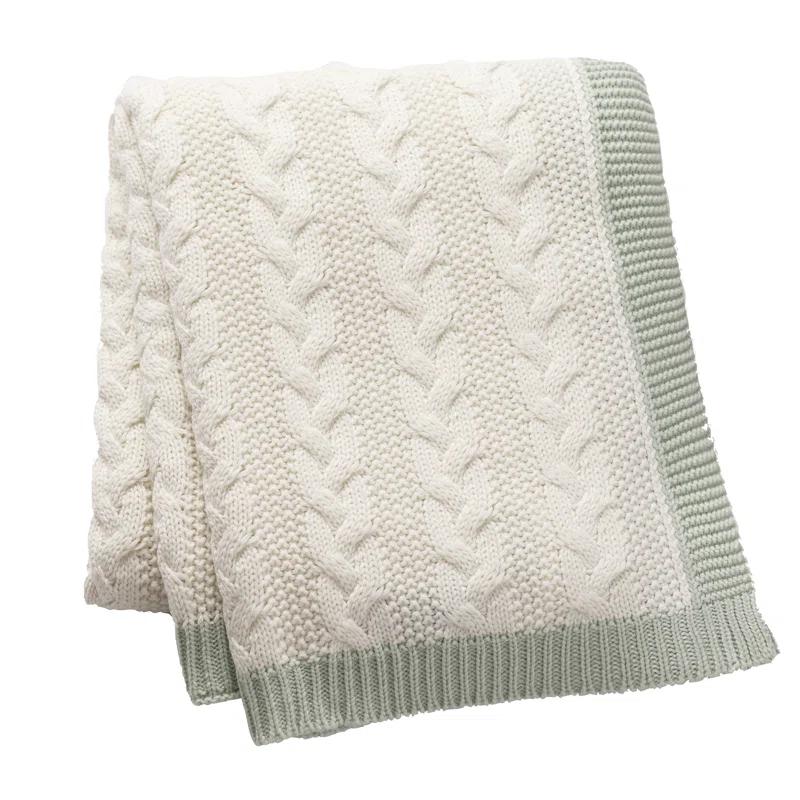 Allied Home Cable Knit Throw Blanket