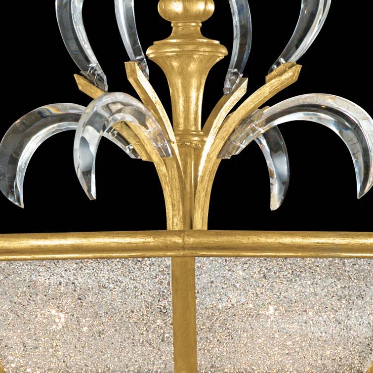 Fine Art Handcrafted Lighting Beveled Arcs Semi Flush Mount