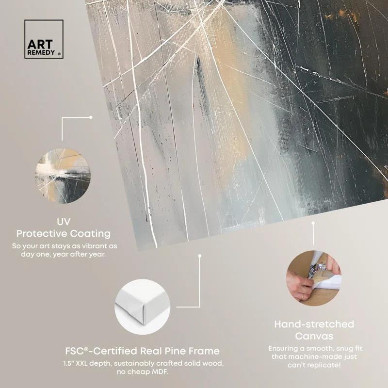 Art Remedy Contemporary Art II Canvas Minimalist Abstract by Art Remedy | Wayfair