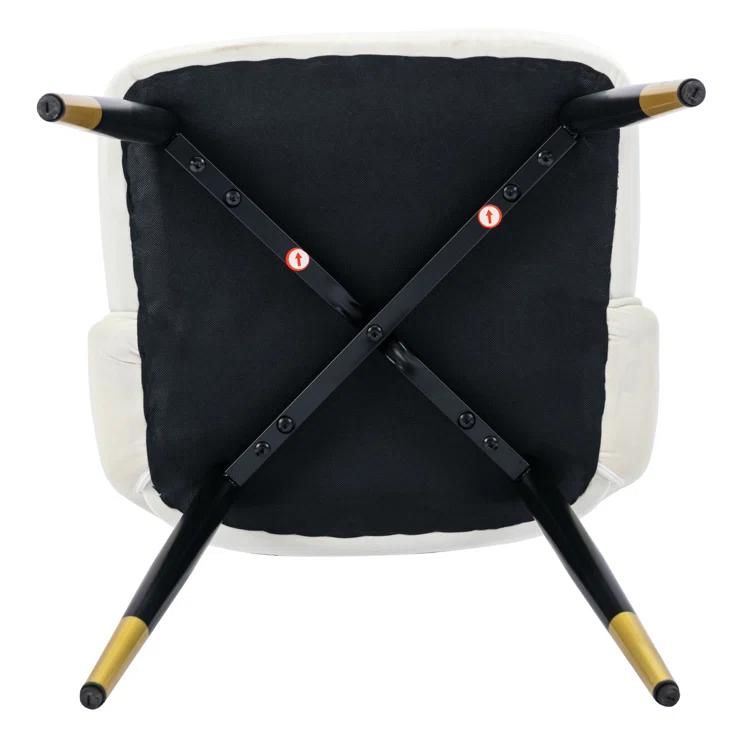 Mercer41 Volena 19.1'' H Velvet Upholstered Side Chair (Set of 2)