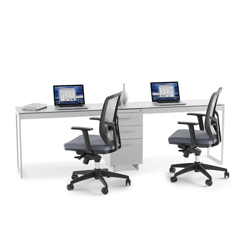 BDI Centro 15.5'' Wide 3 -Drawer File Cabinet