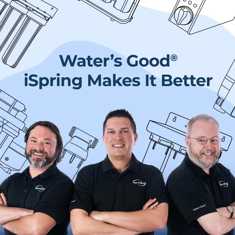 iSpring NSF Certified Drinking Water pH Alkaline Remineralization Filtration System