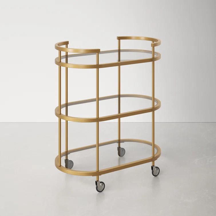 Rosario Metal Bar Cart