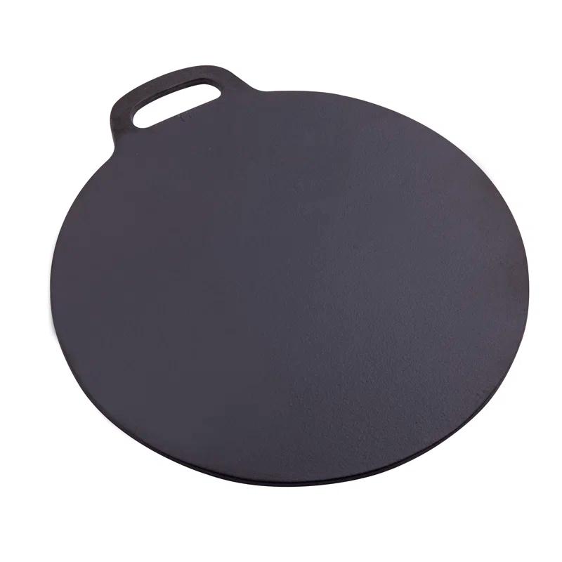 Victoria Victoria Cast Iron Round Reversible Griddle, Seasoned