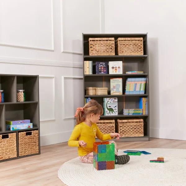 ECR4Kids ECR4Kids Classic Bookcase, 60in, Adjustable Shelves