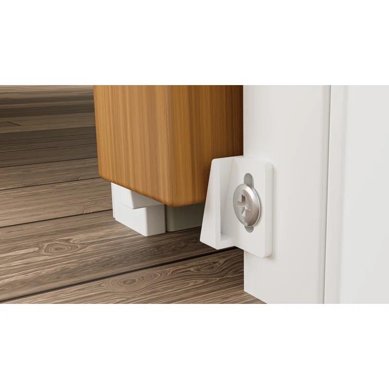 Villar Home Designs Heavy Duty Sliding Pocket Door Hardware Set for 24'' to 36'' doors with Soft Close and Frame