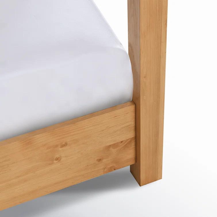 Modica Solid Wood Canopy Bed
