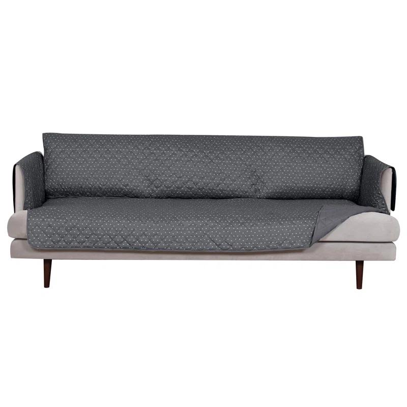 FurHaven Reversible Water-Resistant Small Sofa Loveseat Cover Furniture Protector