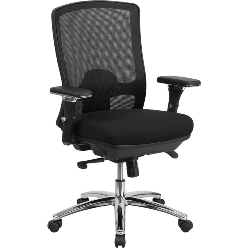 Flash Furniture Hercules 24/7 Intensive Use Big & Tall 350 lb. Rated Mesh Multifunction Chair