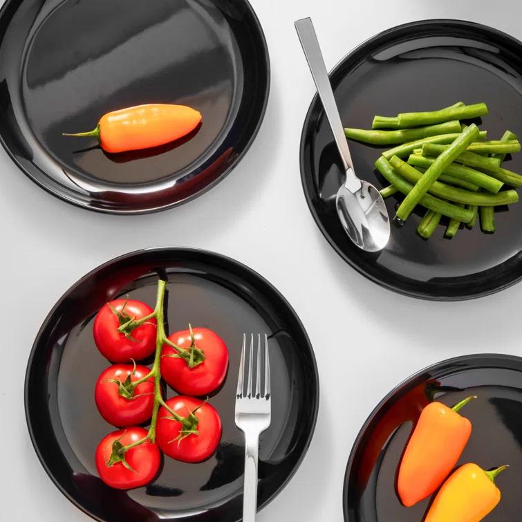 Marbella Melamine Stacking Salad Plate (Set of 4)
