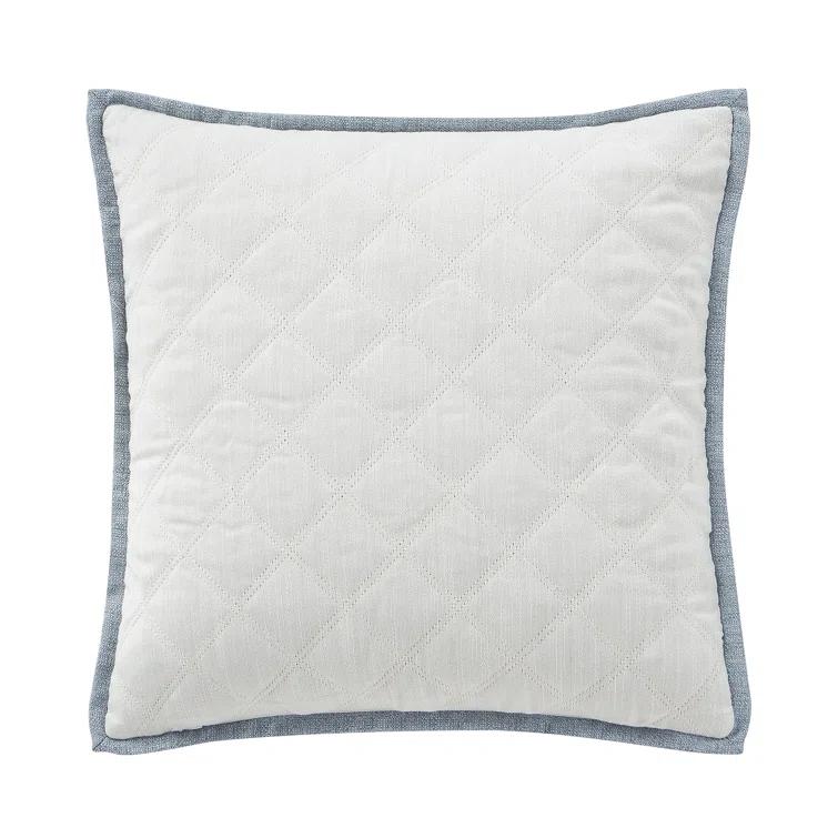 Waterford Bedding Florence Embroidered Reversible Throw Pillow