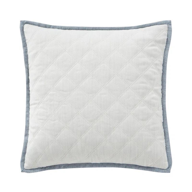 Florence Embroidered Reversible Throw Pillow