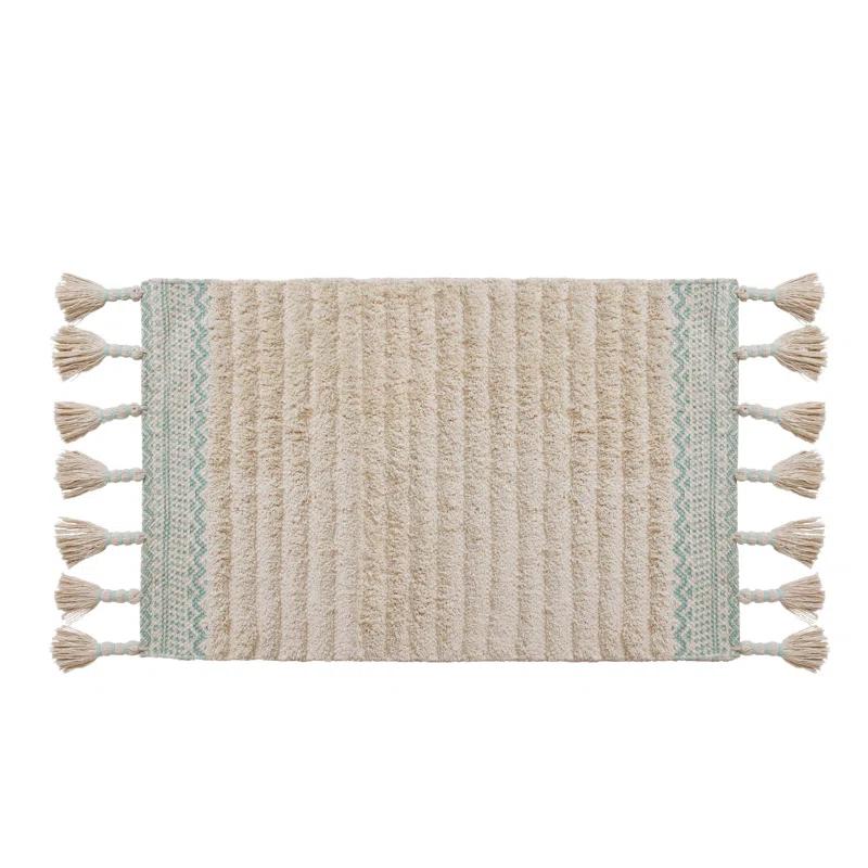 Lucky Brand Lucky Brand Demian Fringe Cotton Bath Rugs