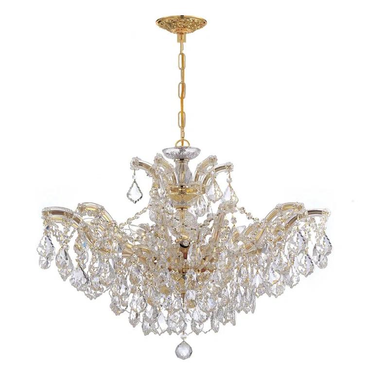 Willa Arlo™ Interiors Weekes 6 - Light Glass Empire Chandelier
