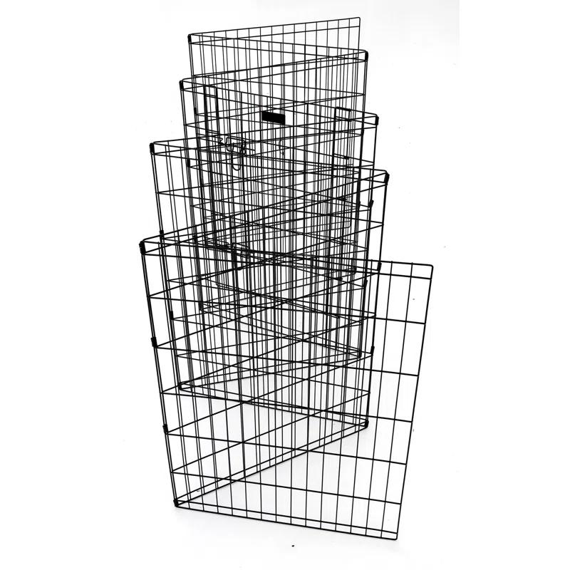 Foldable Metal Exercise Pet Play Pen for Dogs, Chickens, Rabbits and more