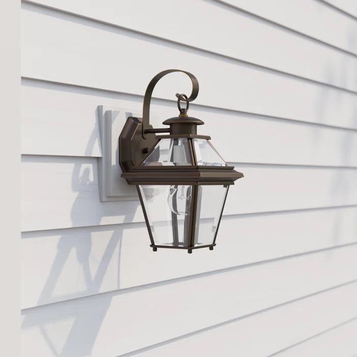 Calais Single Light Empire Outdoor Wall Light