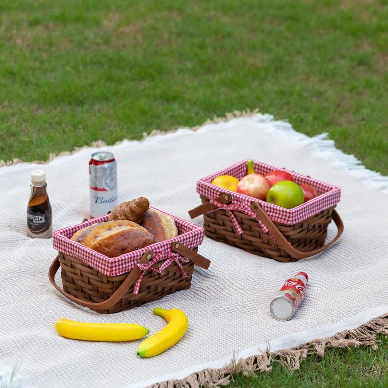 Rebrilliant Rebrilliant Solid Wood Basket