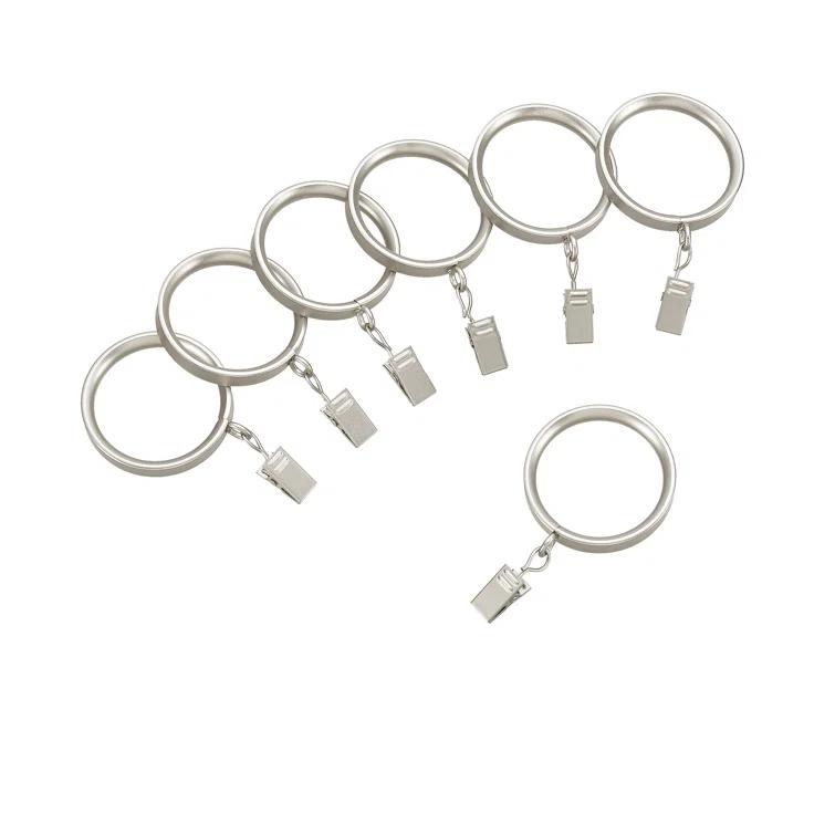 MODE Mode Premium Collection 1 Diameter Curtain Rod Set with Modern Ball Finials and Steel Wall Mounted Adjustable Rod