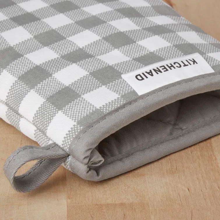 KitchenAid Gingham 2-Piece Oven Mitt (Set of 2)