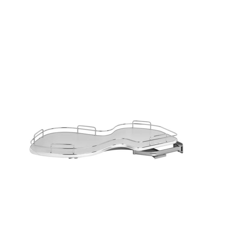 Rev-A-Shelf Contemporary Cloud Blind Corner Organizer for Blind Left Cabinet