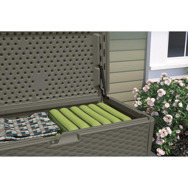 Suncast Suncast 134 Gallon Water Resistant Lockable Deck Box