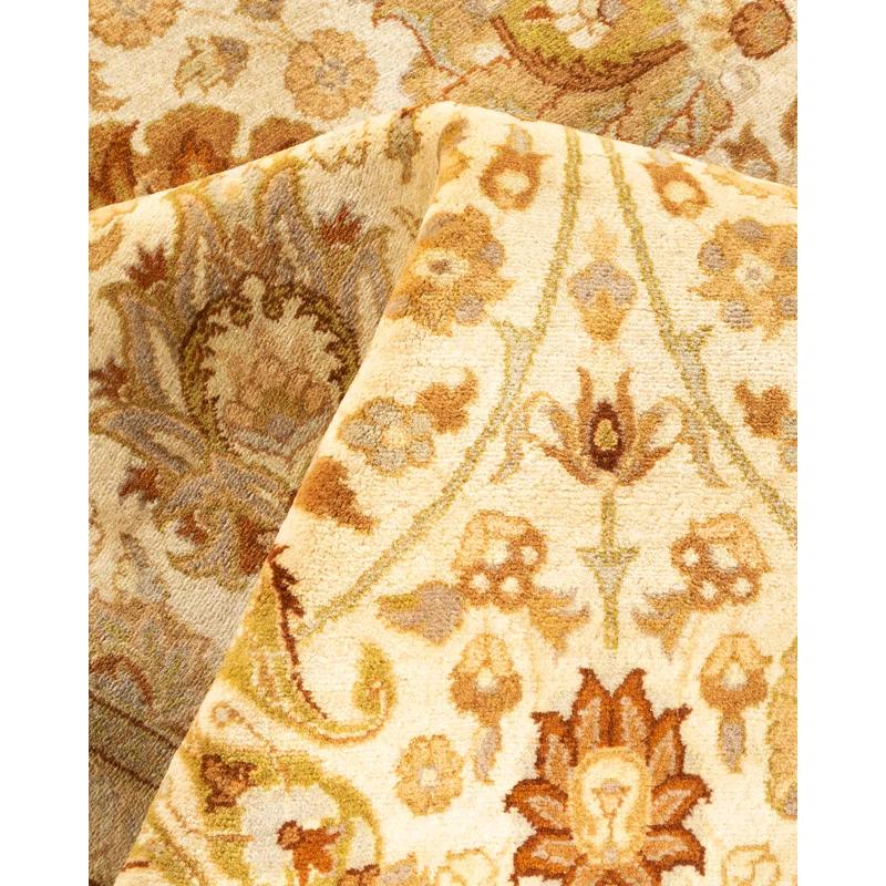 Solo Rugs One-of-a-Kind 6' 2" X 9' 2" 2000s Wool Area Rug Ivory