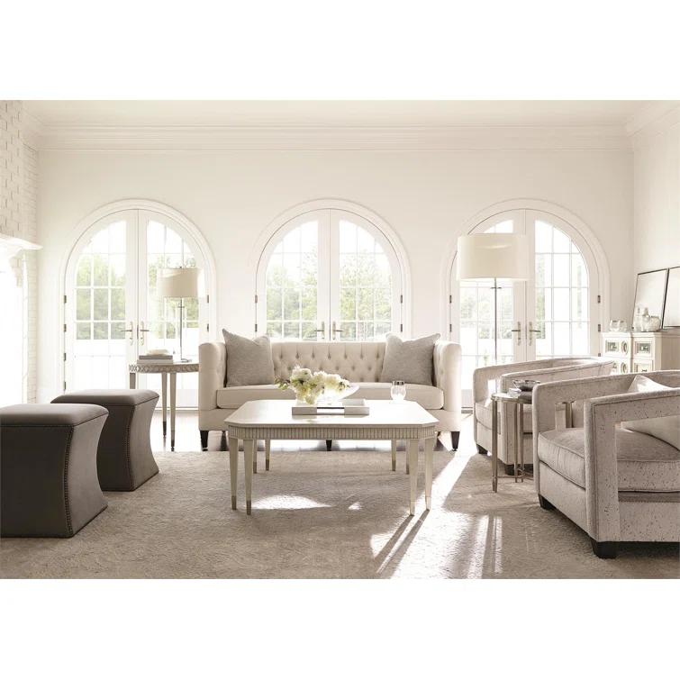 Bernhardt Alana Upholstered Swivel Barrel Chair