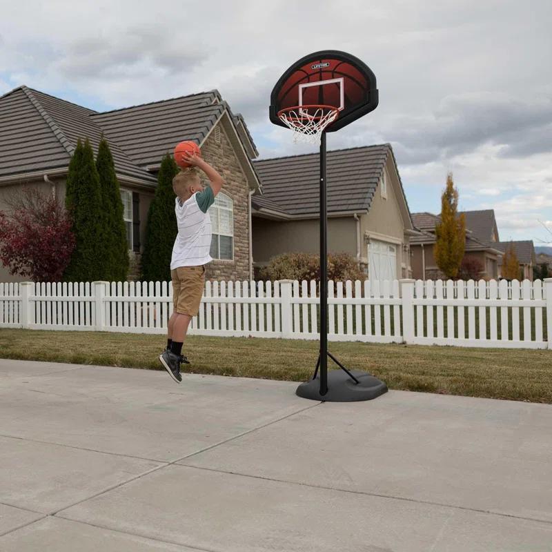 Lifetime Lifetime Height Adjustable Portable Basketball Hoop (32" Impact Backboard)