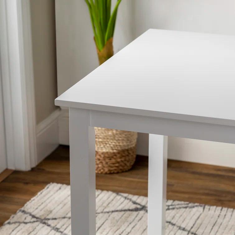 Gracie Oaks 5 - Piece Dining Set with X-Back Chairs