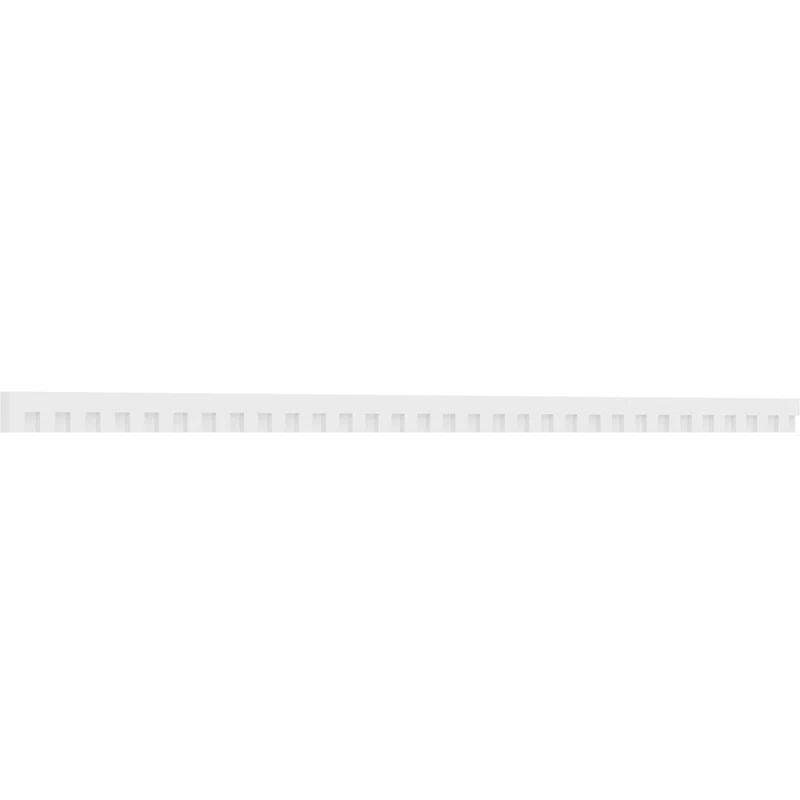 Matthews Architectural Grade PVC Dentil Trim w/Backplate