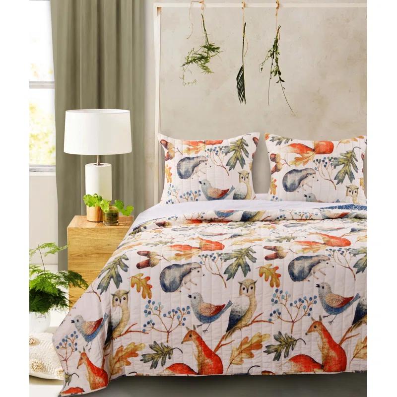 Barefoot Bungalow Willow Reversible Quilt Set