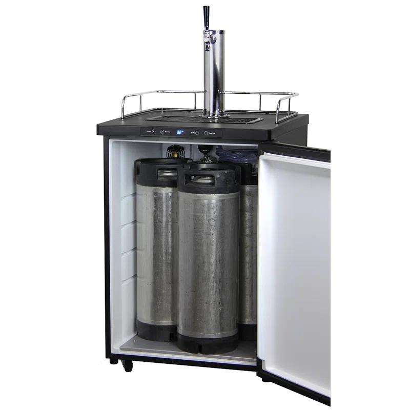 Kegco Kegco Single Tap Freestanding Kegerator with Adjustable Temperature