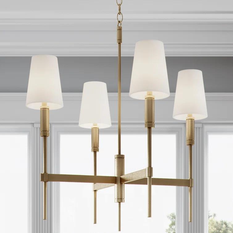 Visual Comfort Studio Beckham 4 - Light Dimmable Classic / Traditional Chandelier