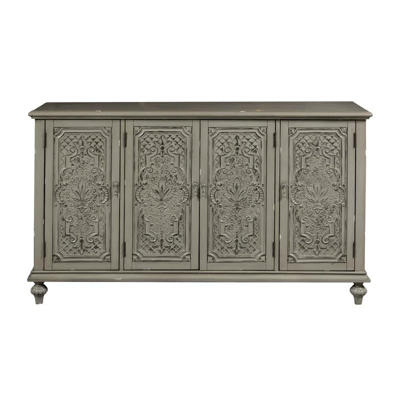 Delanson Carved Wood Buffet
