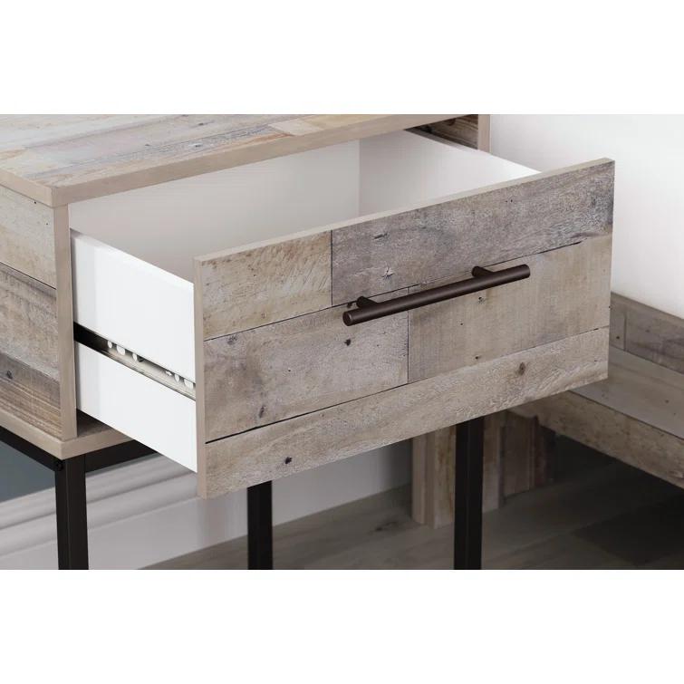 17 Stories Amayah One Drawer Wood Nightstand