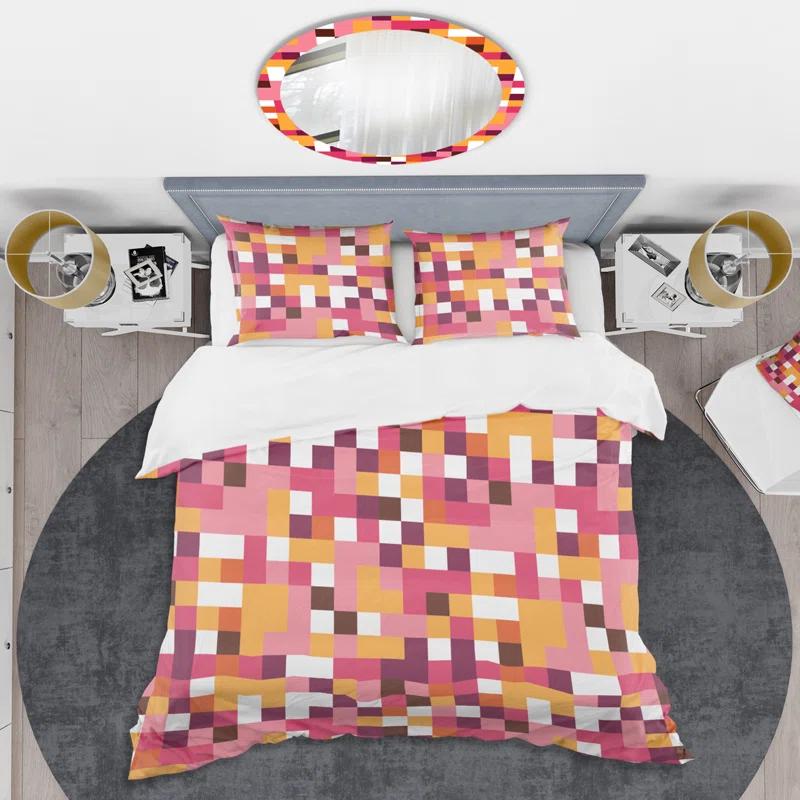 Design Art Retro Art Deco - Mid century bedding set - Modern Mid-century Bed cover set & Reviews | Wayfair