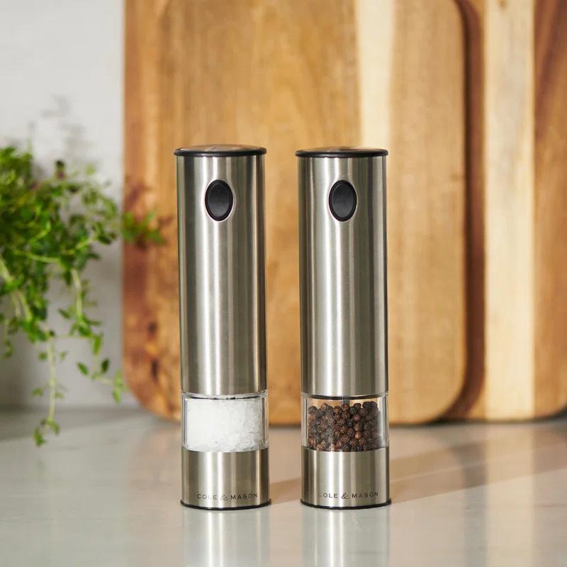 Cole & Mason Cole & Mason Battersea Electric Salt And Pepper Grinder Set