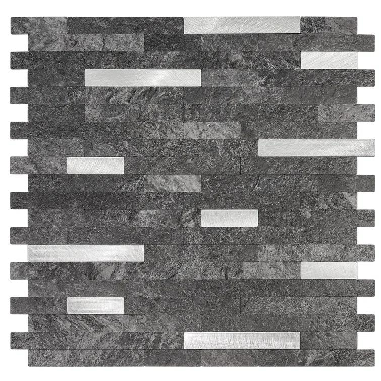 Avant Decor Aluminum Peel and Stick Mosaic Tile