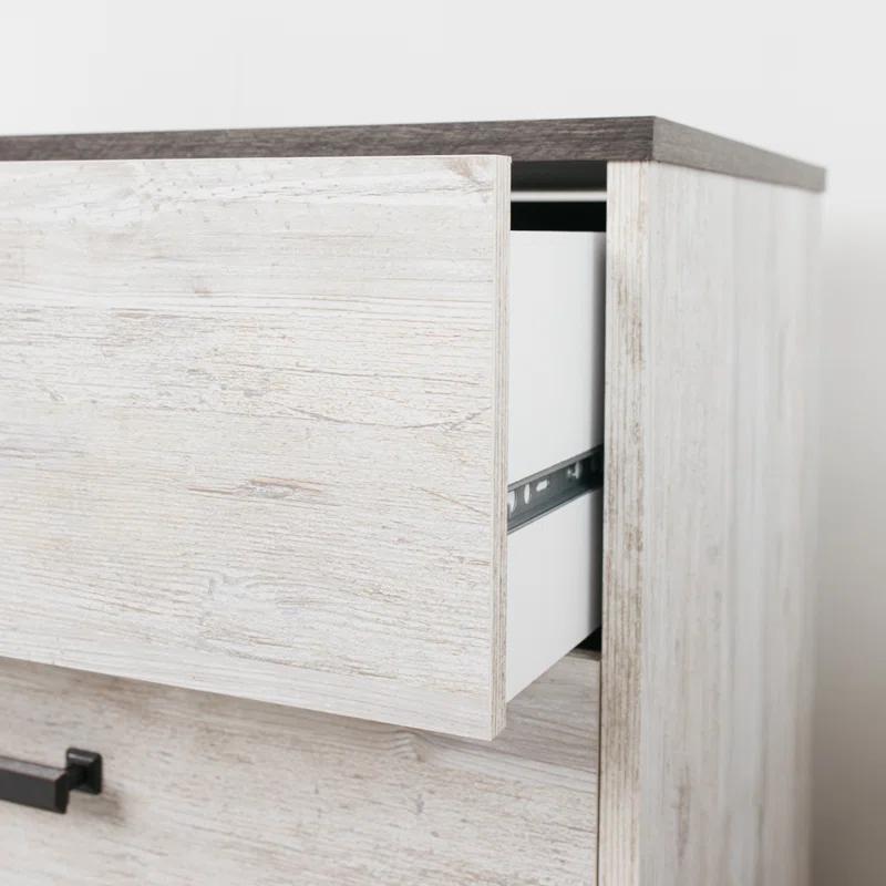 Loon Peak® Keicha Two Toned 6 Drawer Dresser