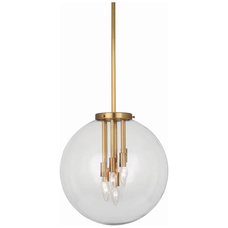 Robert Abbey Zoltar 6 - Light Dimmable Globe Chandelier