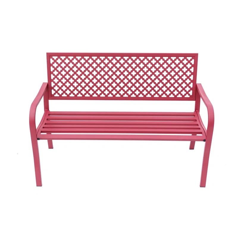 Hi-Line Gift Ltd. GARDEN BENCH Metal Outdoor Bench