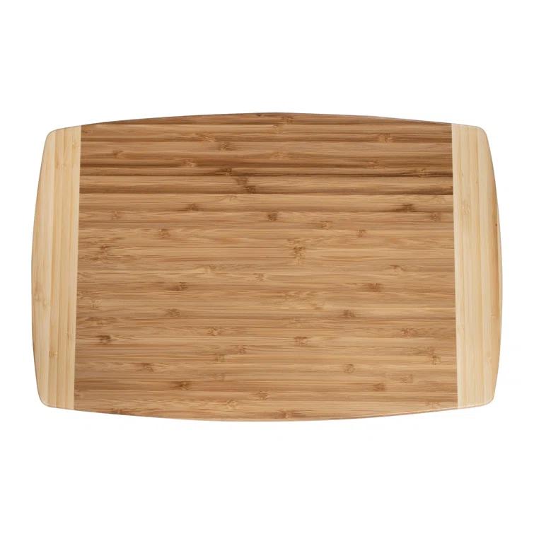 JOYCE CHEN Joyce Chen Large Burnished Bamboo Cutting Board, 10X15-Inch