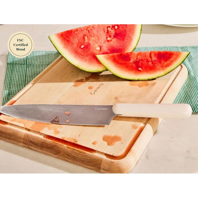 Caraway Birch Wood 4-Piece Cutting Board Set