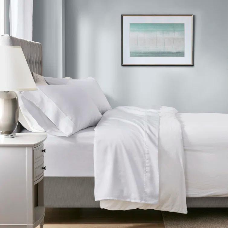 Beautyrest Beautyrest 1000 Thread Count HeiQ Smart Temperature Cotton Blend 4-Piece Sheet Set