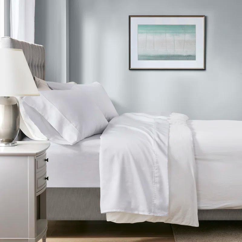 Beautyrest Beautyrest 1000 Thread Count HeiQ Smart Temperature Cotton Blend 4-Piece Sheet Set