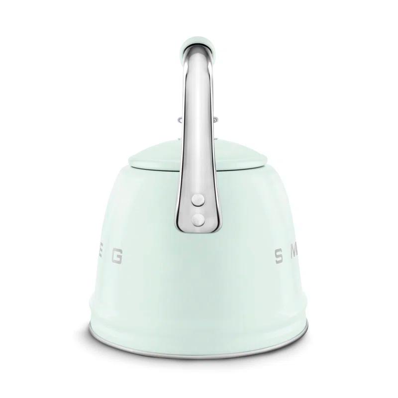 SMEG Pastel Green Whistling Stovetop Kettle