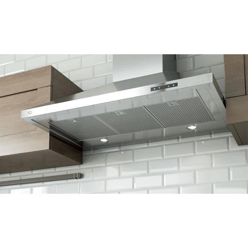 XO Appliance 36" Stainless Steel 1000 CFM Convertible Wall Range Hood with Mesh Filter