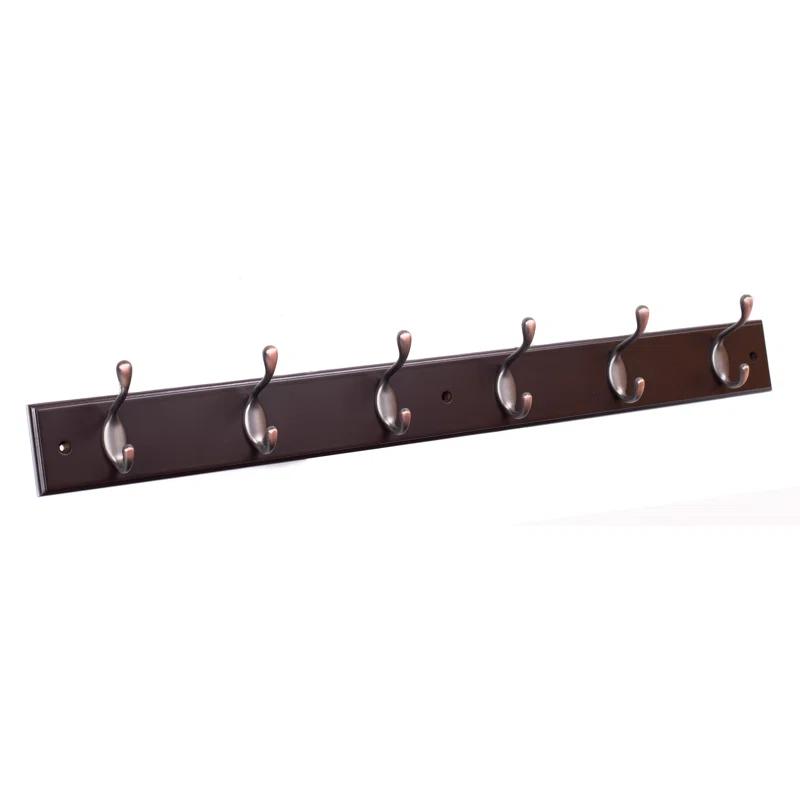 BirdRock Home Wall 6 - Hook Wall Mounted Coat Rack