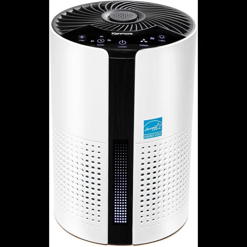 Invenitiah Kenmore PM1010 Air Purifiers For Bedroom Up To 348 Sq.Foot With H13 True HEPA Filter, Child Lock, Sleep Mode And Ambient Light For Small Rooms